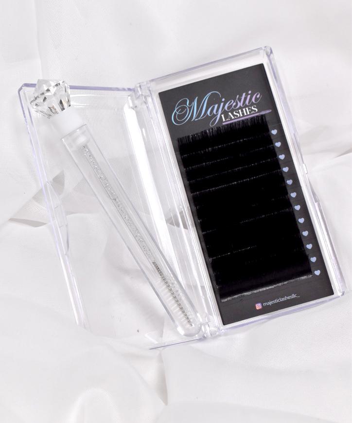 Matte black volume trays